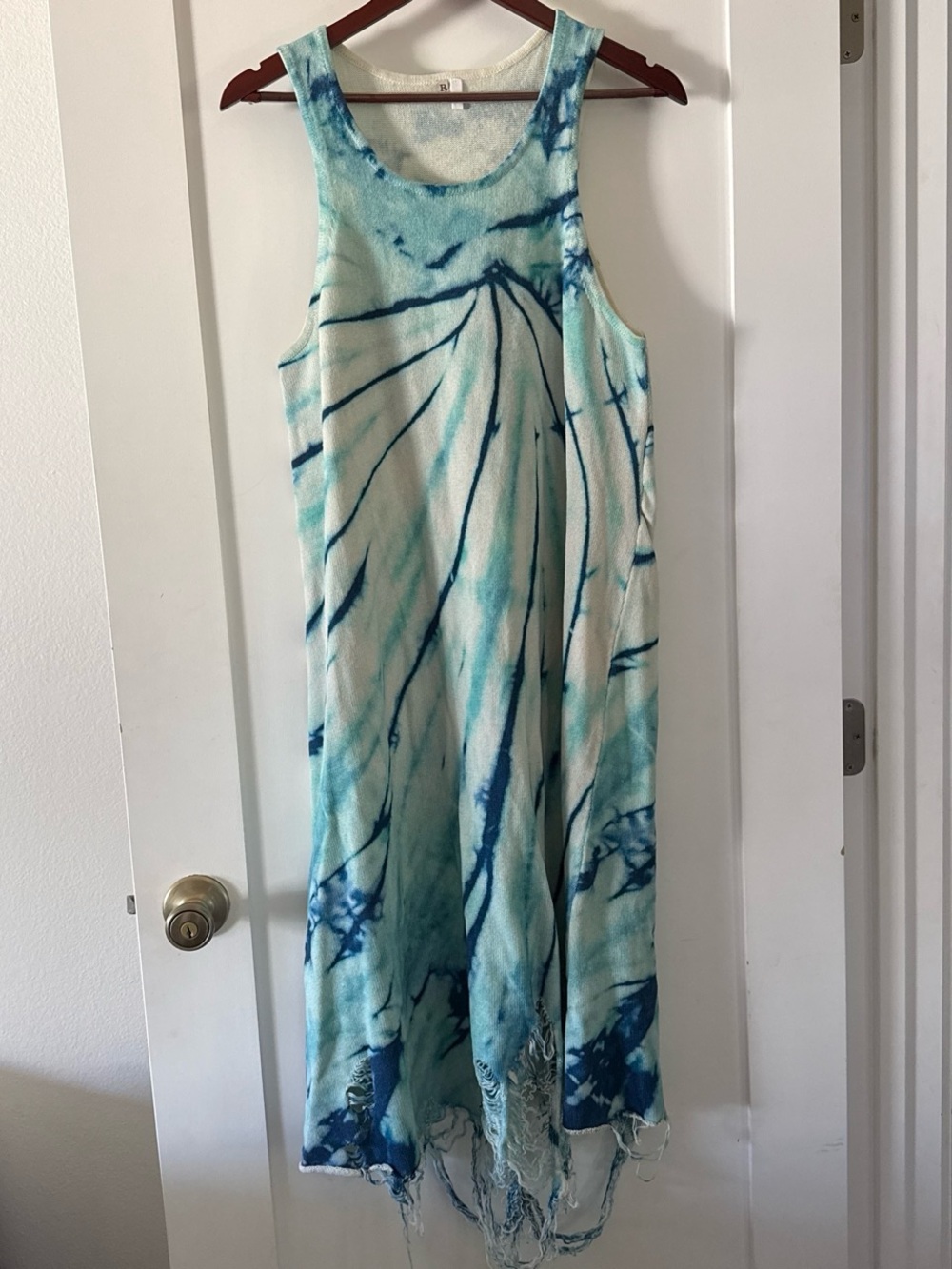 R13 distressed dress